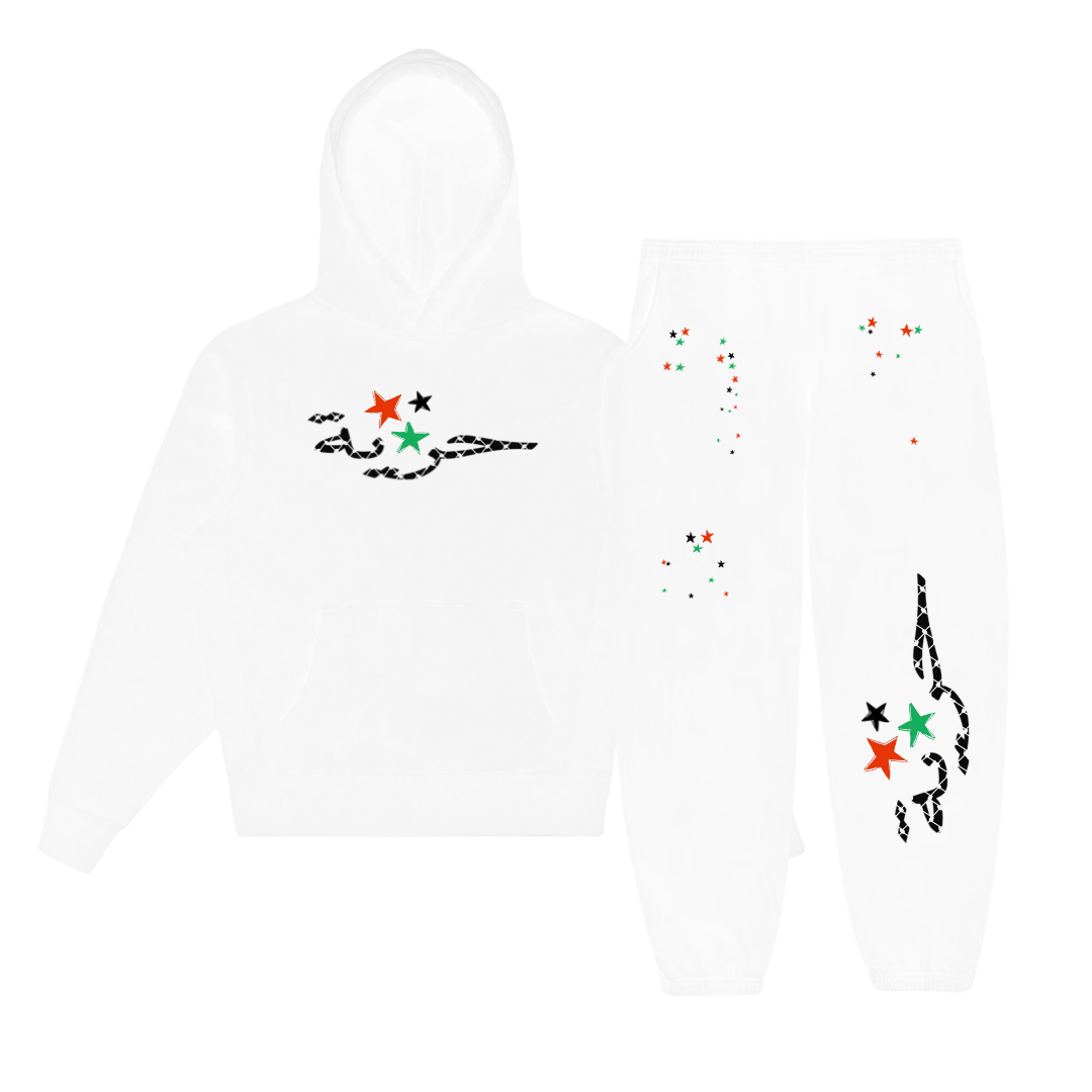 Black- Freedom Tracksuit Full Set