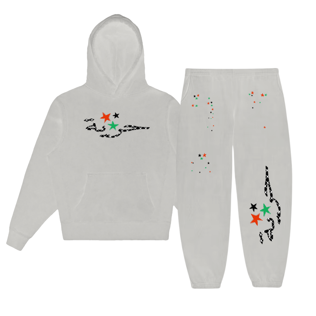 Black- Freedom Tracksuit Full Set